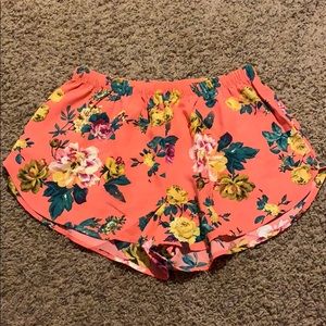 Floral shorts